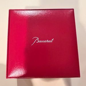 Baccarat jewelry boxes. 4 inches by 4 inches.